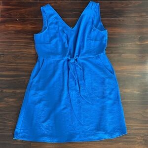 1. State Vibrant Blue Casual Dress (L)